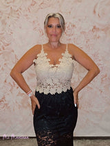 TOP BRALETTE BLONDA ENCAJE - Mi Marciana