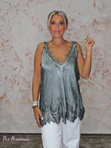 TOP LENCERO TIRANTE ENCAJE OTOÑO JOT - Mi Marciana