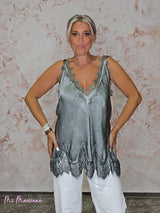 TOP LENCERO TIRANTE ENCAJE OTOÑO JOT - Mi Marciana