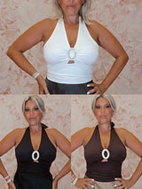 TOP LICRA HEBILLA JOYA - Mi Marciana