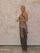 TOP VESTIDO LENCERO ANIMAL PRINT JOT - Mi Marciana