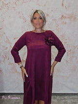 VESTIDO ANTELINA ASIMÉTRICO JOT - Mi Marciana