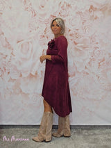 VESTIDO ANTELINA ASIMÉTRICO JOT - Mi Marciana