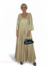 VESTIDO OVERSIZE PICO LUREX