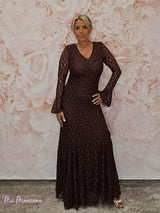 VESTIDO ENCAJE QUILLAS JOT - Mi Marciana