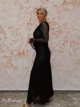 VESTIDO ENCAJE QUILLAS JOT - Mi Marciana