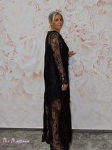 VESTIDO ENCAJE VOLANTE JOT - Mi Marciana