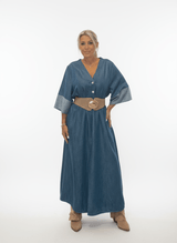 VESTIDO LARGO DENIM JOT - Mi Marciana