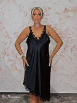 VESTIDO LENCERO CORTO ASIMÉTRICO JOT - Mi Marciana