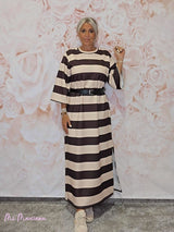 VESTIDO RAYAS URBAN - Mi Marciana