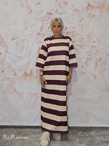 VESTIDO RAYAS URBAN - Mi Marciana