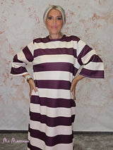 VESTIDO RAYAS URBAN - Mi Marciana