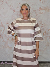 VESTIDO RAYAS URBAN - Mi Marciana
