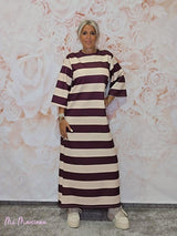 VESTIDO RAYAS URBAN - Mi Marciana