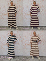 VESTIDO RAYAS URBAN - Mi Marciana