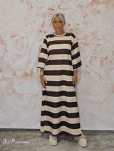 VESTIDO RAYAS URBAN - Mi Marciana