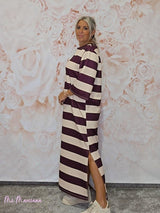 VESTIDO RAYAS URBAN - Mi Marciana