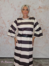 VESTIDO RAYAS URBAN - Mi Marciana