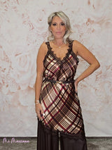 VESTIDO TOP LENCERO FANTASÍA TARTÁN JOT - Mi Marciana