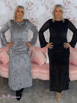 VESTIDO TUL TERCIOPELO - Mi Marciana