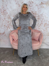 VESTIDO TUL TERCIOPELO - Mi Marciana