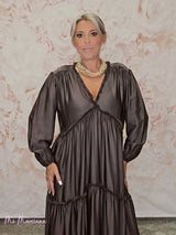 VESTIDO VOLANTES DESHILACHADOS JOT - Mi Marciana