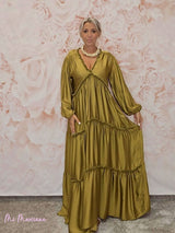 VESTIDO VOLANTES DESHILACHADOS JOT - Mi Marciana