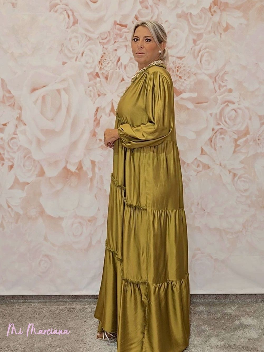 VESTIDO VOLANTES DESHILACHADOS JOT - Mi Marciana