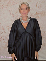 VESTIDO VOLANTES DESHILACHADOS JOT - Mi Marciana