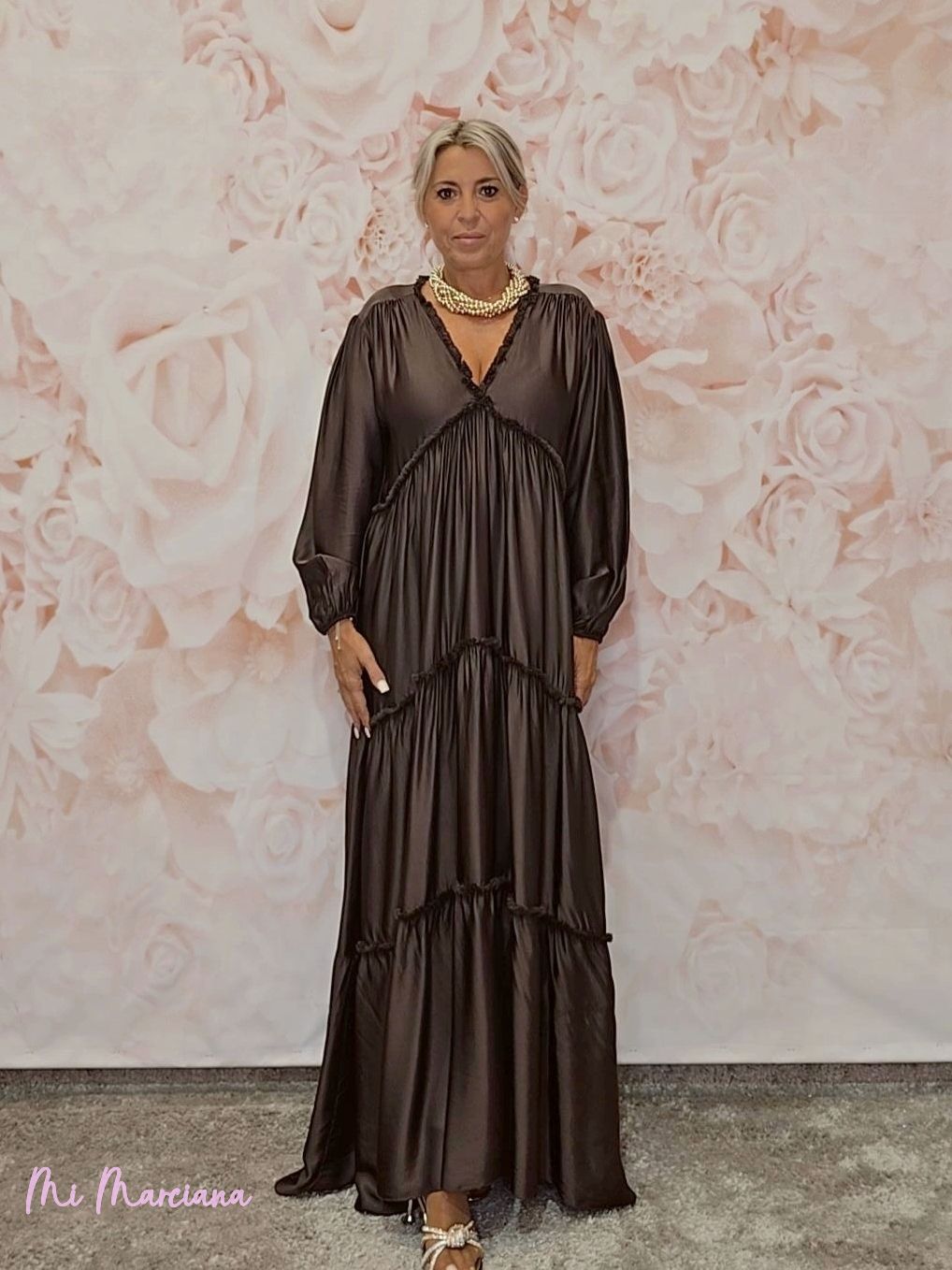 VESTIDO VOLANTES DESHILACHADOS JOT - Mi Marciana