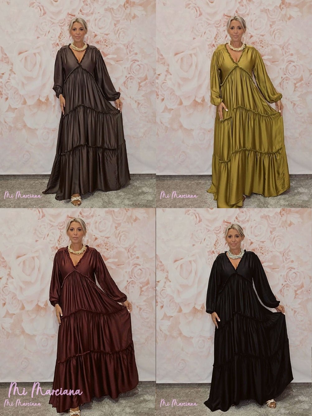 VESTIDO VOLANTES DESHILACHADOS JOT - Mi Marciana