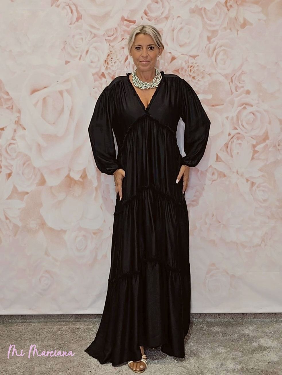 VESTIDO VOLANTES DESHILACHADOS JOT - Mi Marciana