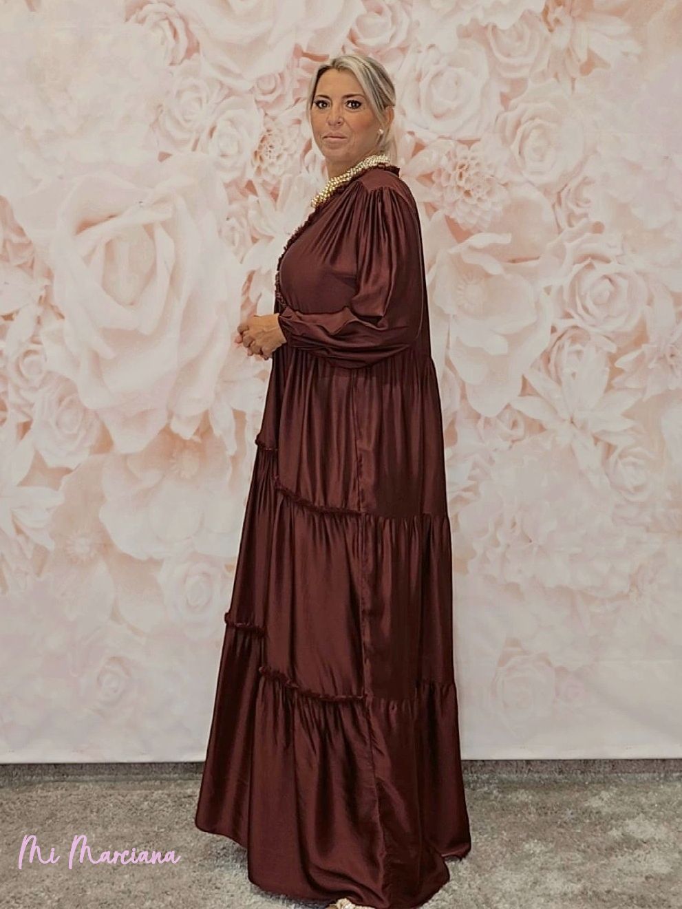 VESTIDO VOLANTES DESHILACHADOS JOT - Mi Marciana