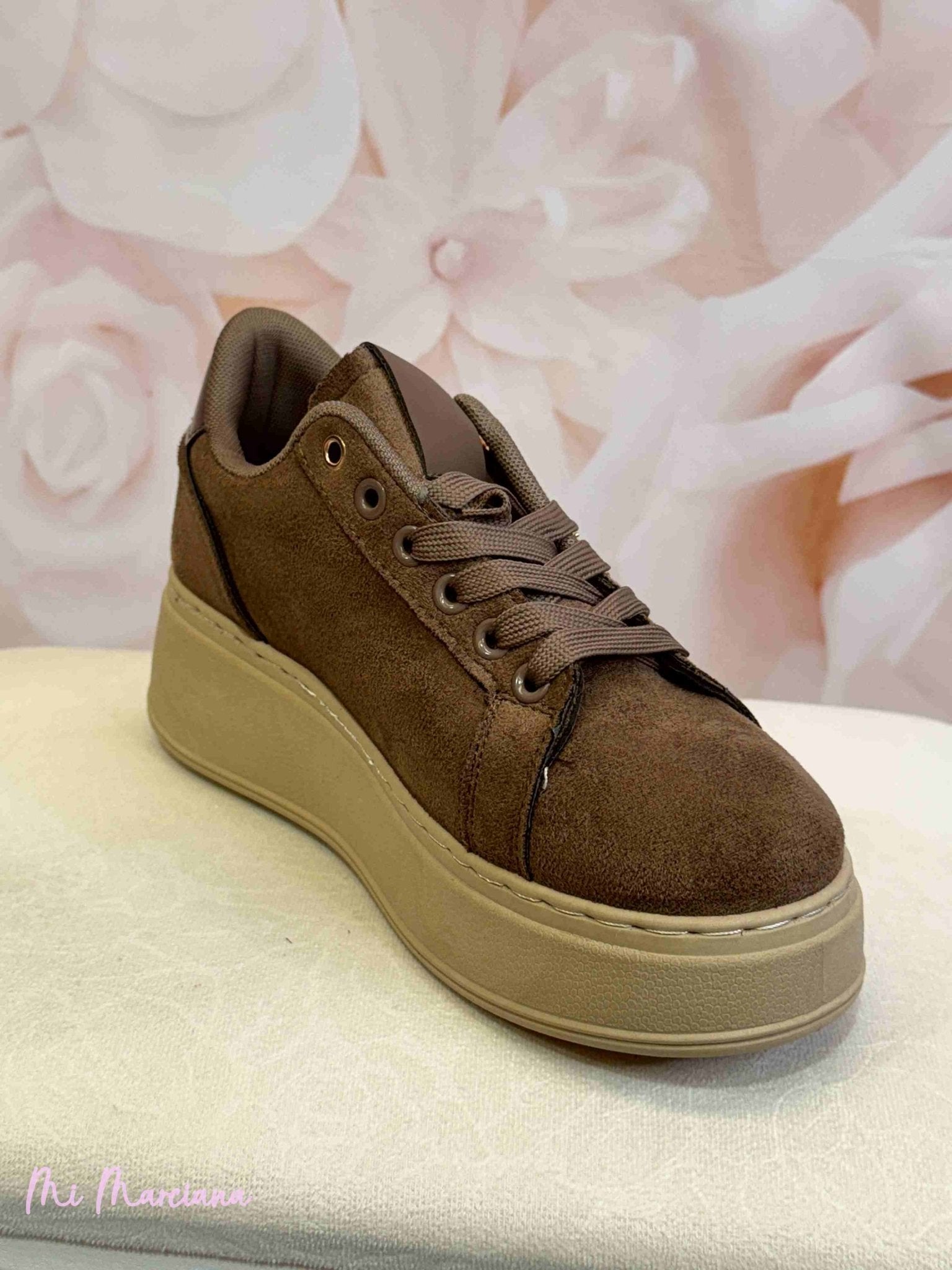 ZAPATILLAS ANTELINA JOYA ABEJA MARRÓN - Mi Marciana